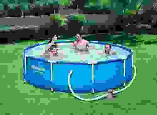 Bestway 56408 Above Ground Pool Round Steel Pro MAX 305x76 cm