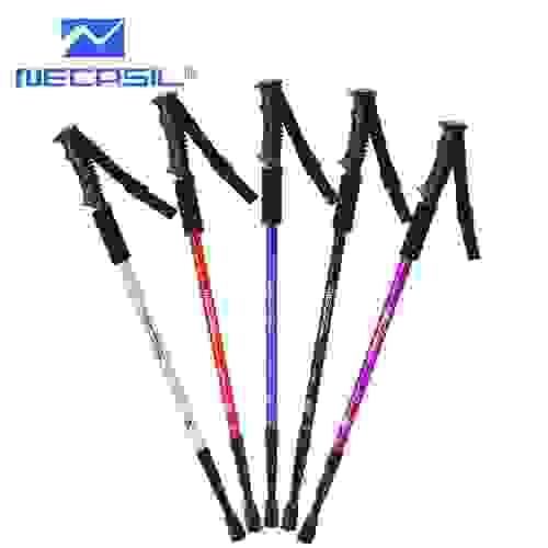 Trekking Pole Walking Stick Anti Shock Telescopic Hiking Poles