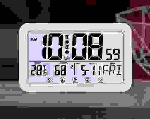 Large Display Digital Calendar Clock Touch Screen for Seniors Elderly
