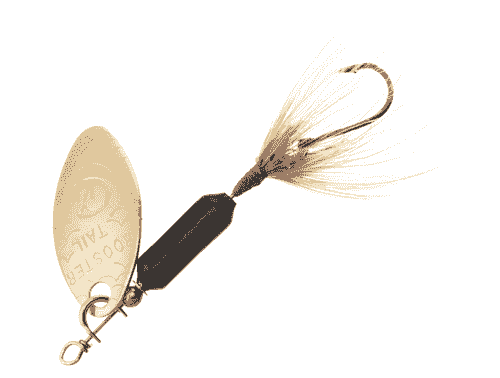 WORDEN'S ROOSTER TAIL Single Hook Addition 