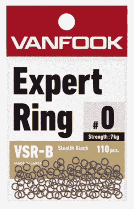 VANFOOK SPLIT RING TROUT - VSR-B EXEPRT RINGS - SIZE #0