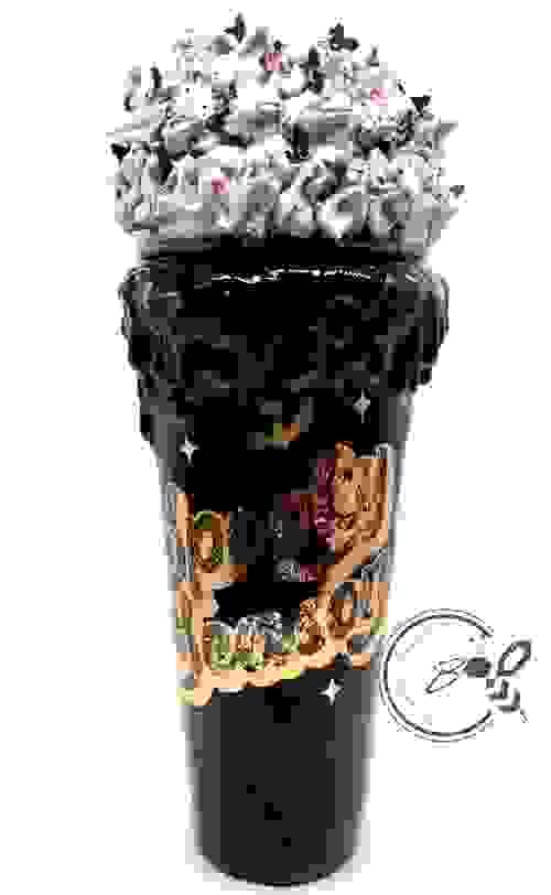 Spooky Season Acrylic 24oz Tumbler Glow-in-the-Dark Handmade Halloween