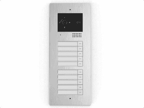 2 Wire Apartment Doorbell with 10 Call Buttons & RFID Access