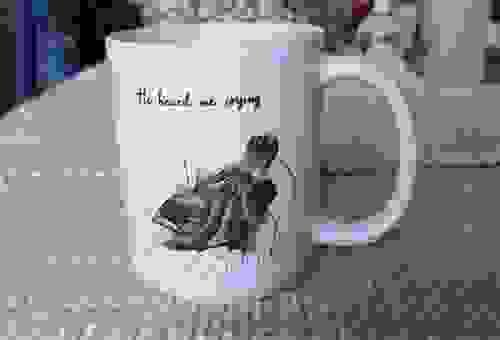 He Heard Me Crying - Mug