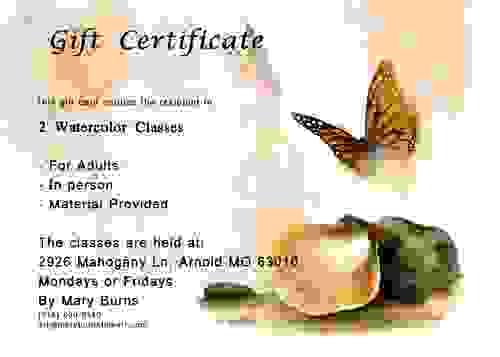 Gift Certificate - 2 Sessions