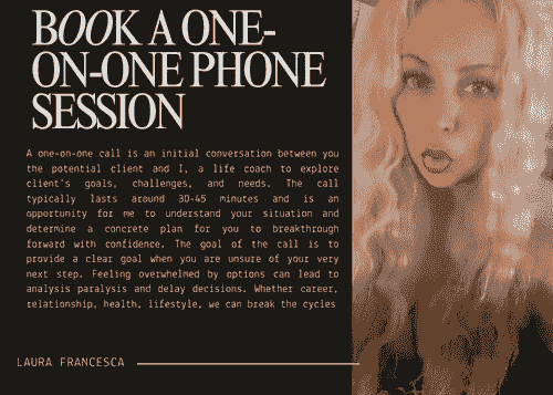 One-On-One LIVE Phone Consultation