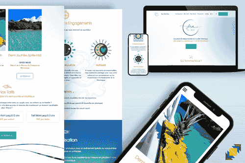 Création de Site Internet Vitrine - One Page