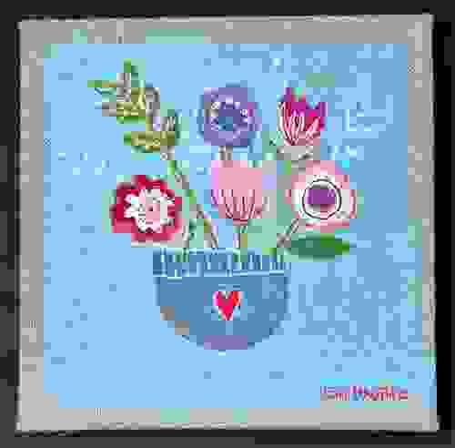 Burlap Floral-ORIGINAL