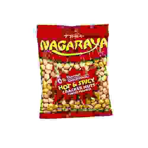 SNA0384 CRACKER NUTS HOT&SPICY 160g NAGARAYA 