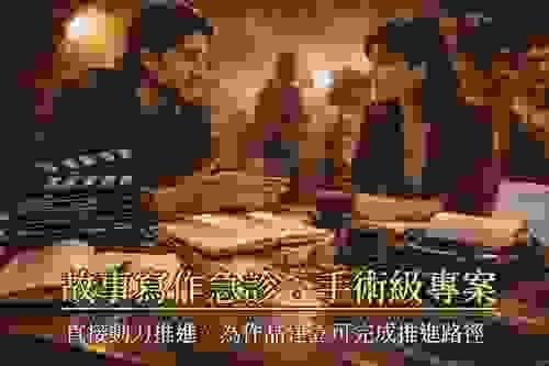 故事寫作急診室:手術級專案