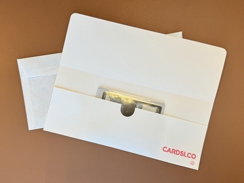 Plain White Envelope Secure Inserts