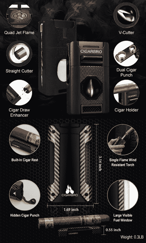 CIGARBRO COBRA + CARBON SPECIAL COMBO (October 2026 PRE-ORDER)