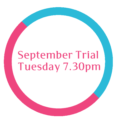 Tuesday 7.30pm Horbury Classes - SEPTEMBER TRIAL