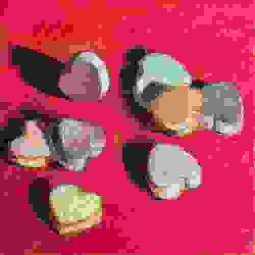 Sweethearts Folded Note card 5 pack