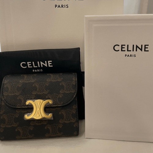 CELINE TRIOMPHE 凱旋門 經典老花（預購 ）