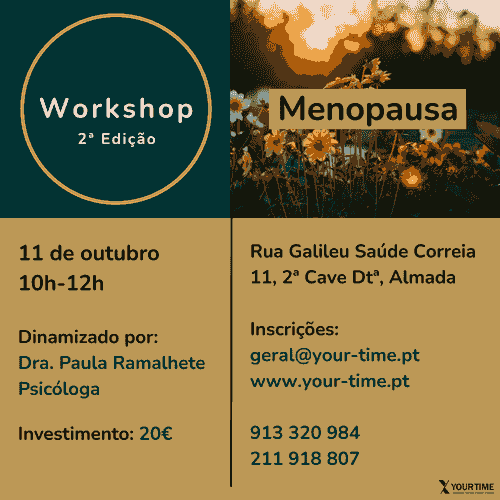 Workshop Menopausa - 2ª Edição
