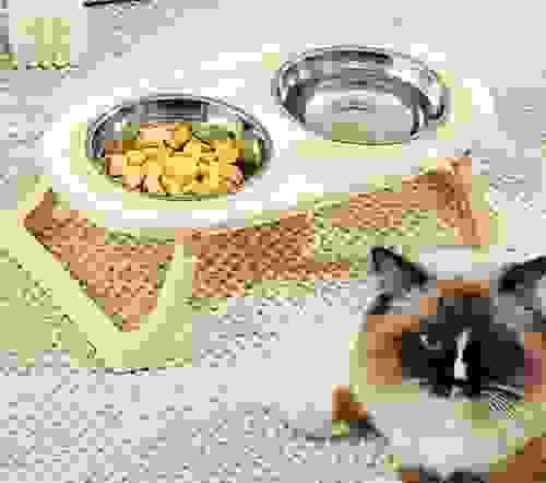 pet doubel food bowl 