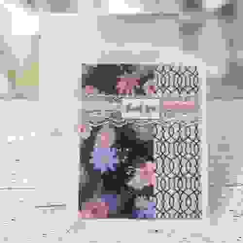 Blue and Pink Thank You