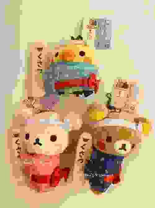 拉拉熊 草津溫泉限定吊飾 懶熊 懶妹 小雞