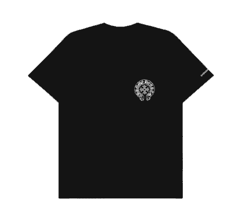 Chrome Hearts Horseshoe Logo Pocket T-Shirt Black