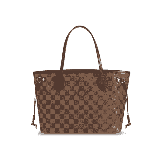 LOUIS VUITTON Neverfull PM DAMIER BRUN 