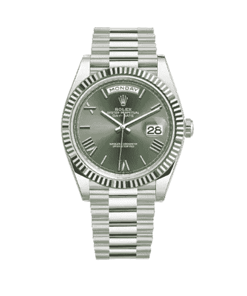 Rolex Daydate Green Roman Dial 40mm