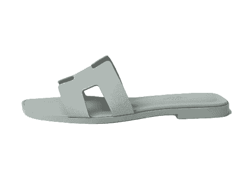  Hermès Oasis - Gris - Chaussures Femme 