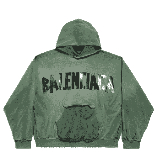 Balenciaga kaki hoodie 