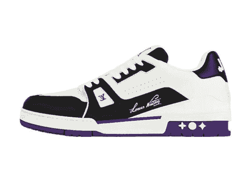 LOUIS VUITTON Trainer purple 