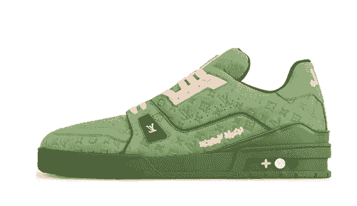 Louis Vuitton by Tyler, the Creator LV Trainer Green 