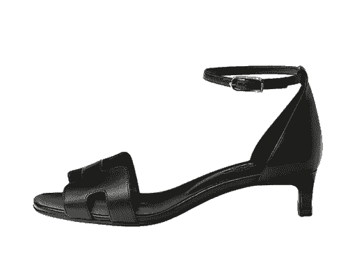 Sandales Joy 40 - Noir | Hermès