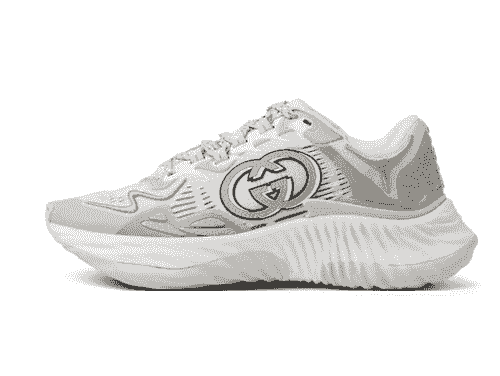 Men's Gucci Ripple trainer in grey 
