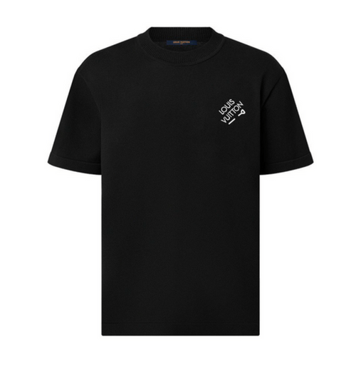 LV Signature Short-Sleeved T-Shirt BLACK 