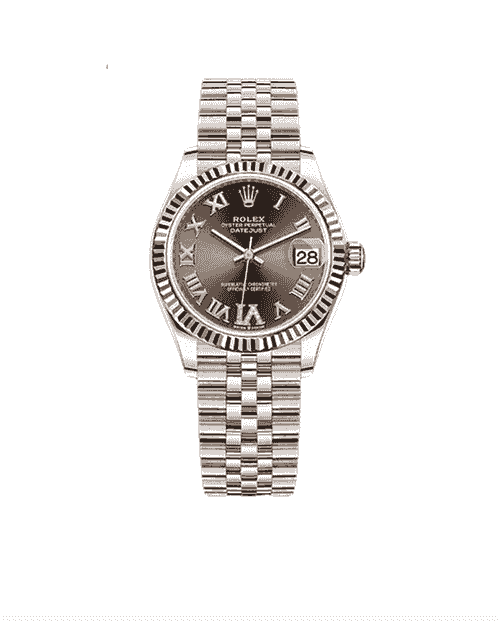 Rolex Datejust 31 Rose Gold & Steel Chocolate