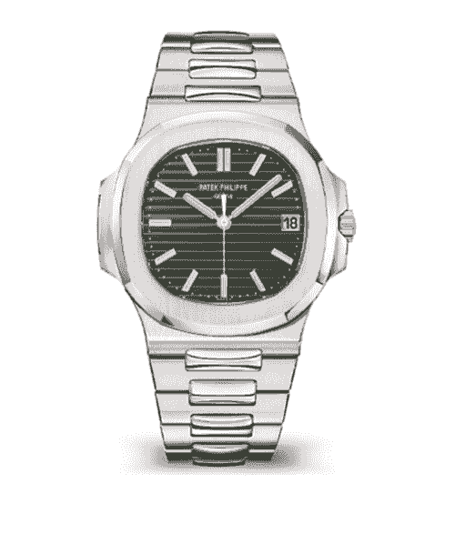 Patek Philippe Nautilus 40mm Stainless Steel Green Dial
