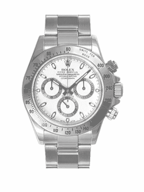 Rolex Daytona White Dial Stainless Steel 40mm