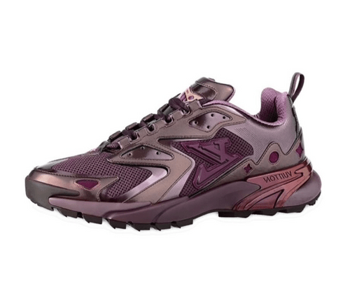 LOUIS VUITTON SNEAKER RUNNER PURPLE BROWN 