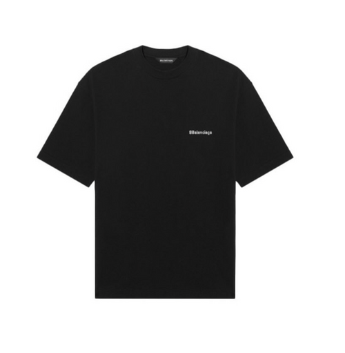 BALENCIAGA BLACK TEE SHIRT 