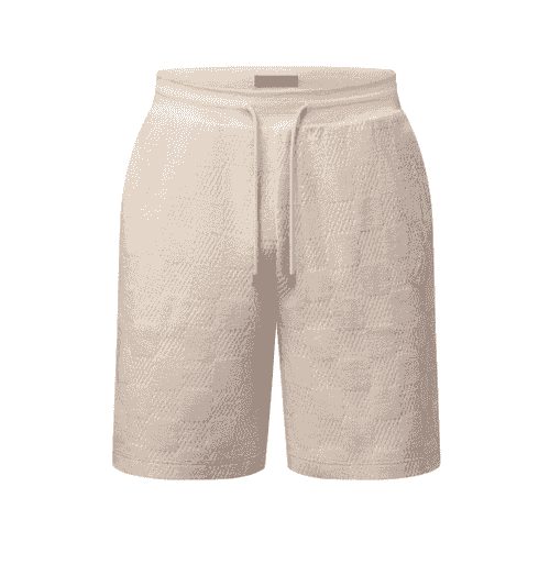 Louis Vuitton Short Damier en French Terry