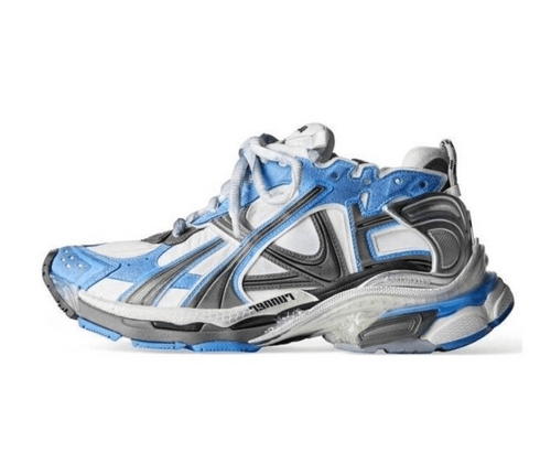 BALENCIAGA RUNNES BLUE WHITE 