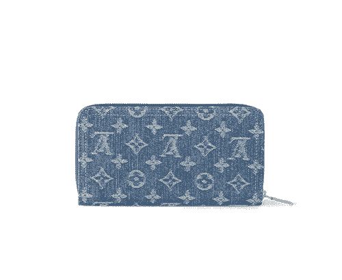 LOUIS VUITTON Long wallet denim 