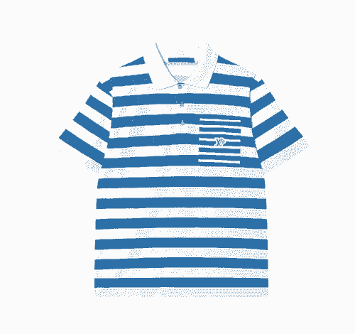 LOUIS VUITTON Monogram Striped Polo Shirt - Ready to Wear
