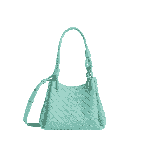 Bottega Veneta Women's Small Parachute in Green oasis