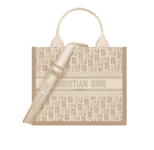 Sac Dior Book Tote Small Broderie Dior Oblique