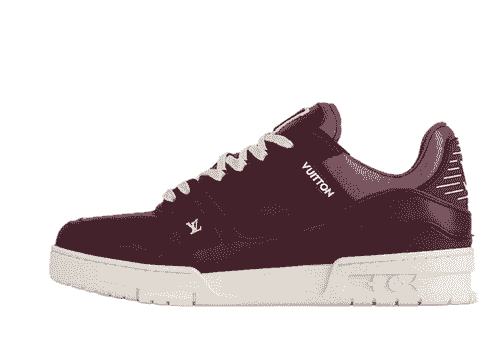 Louis Vuitton trainer purple 