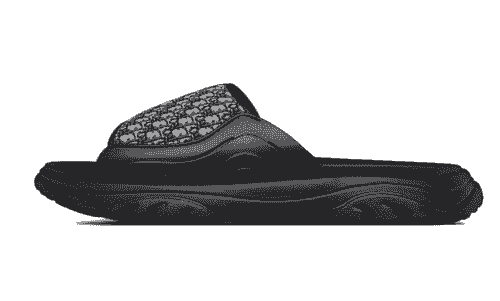 DIOR H-Town Sandal 'DIOR Oblique 