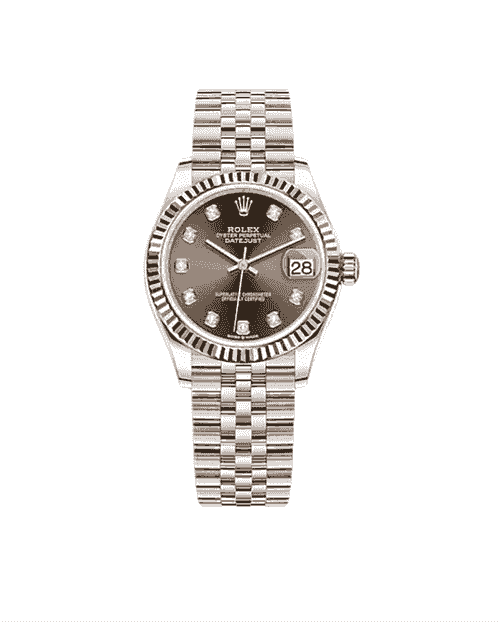Rolex Lady Datejust 28mm Two-Tone Everose Chocolate