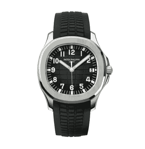 Patek Philippe | Aquanaut Date Black Strap Stainless Steel 5167A-001