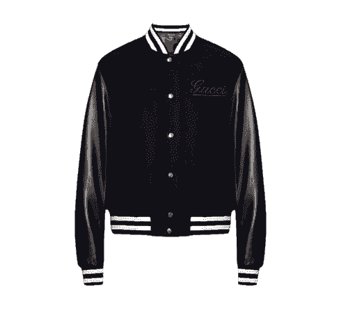 Gucci Wool Bomber Jacket | Black