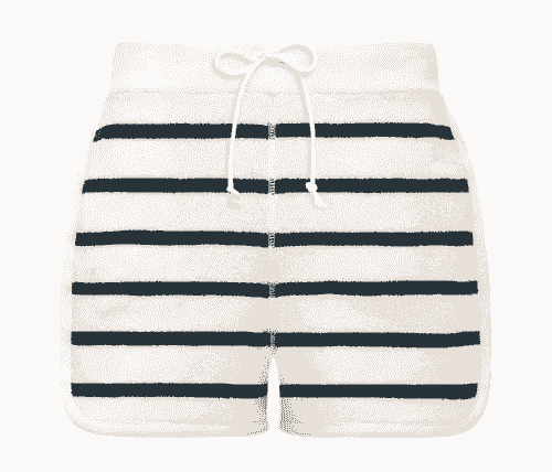 DIOR Short Dioriviera Maille de coton éponge mélangé 